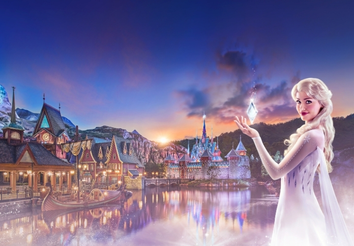 MagicBreaks World of Frozen is now open! carousel banner